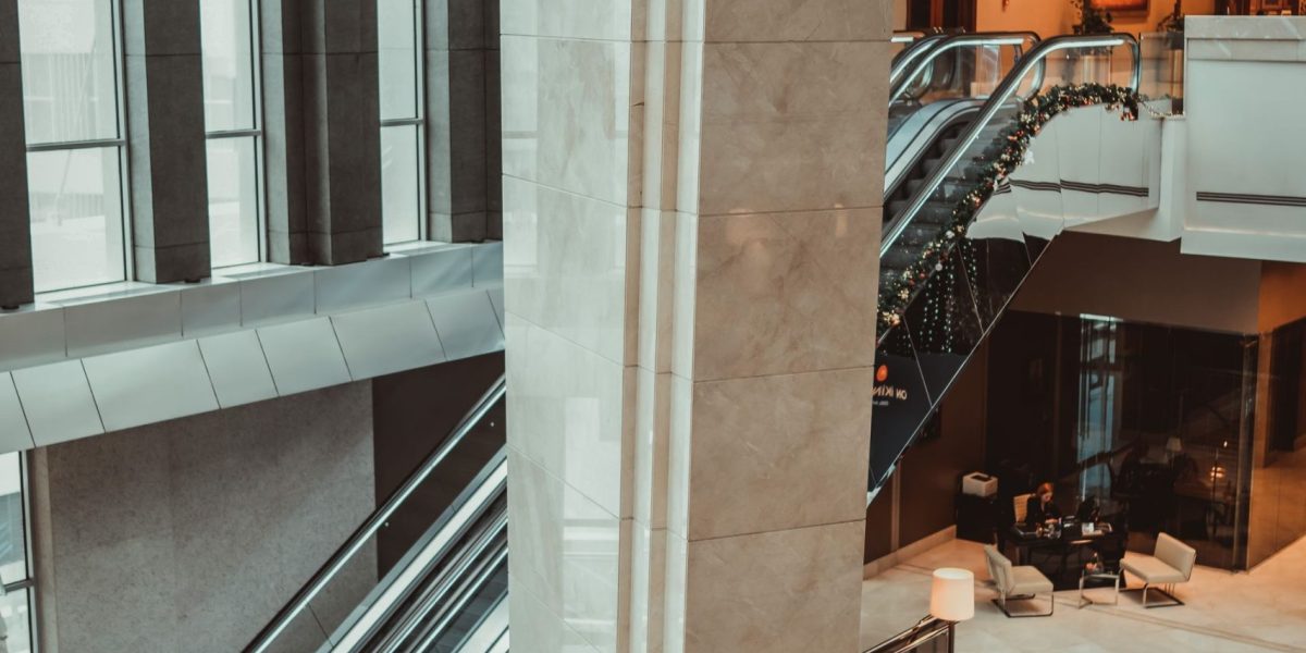 Otel lobisi iç mekan tasarımı